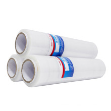 2021 China manufacturer LLDPE transparent water proof stretch roll tear resistance packing film